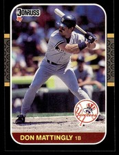 1987 Donruss - Don Mattingly #52 New York Yankees