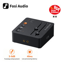 Fosi Audio C3 Gaming External Sound Card USB DAC/AMP for PC for Switch FPS