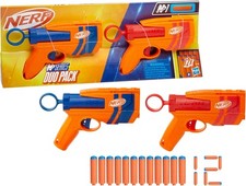 NERF N Series Duo Pack, Includes 2 Ward Blasters, 12 N 1 Darts Included NEW