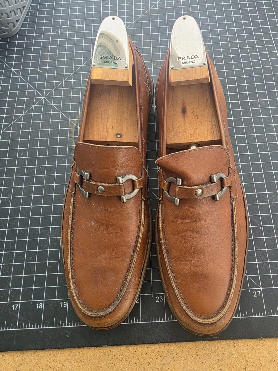 Salvatore Ferragamo Brown Dress Shoes for Men for sale - eBay display picture 2