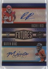 2023 Legacy Futures Ink Combos Sapphire 9/25 Rashee Rice Marvin Mims Auto 3hd