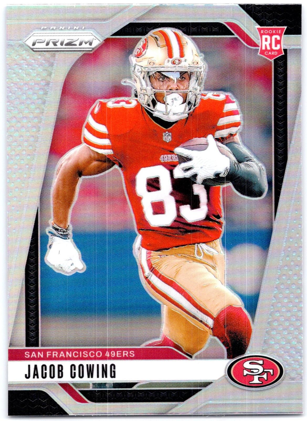 2024 Panini Prizm #335 Jacob Cowing Silver