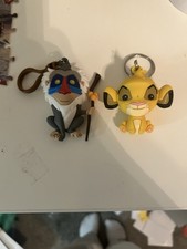 The Lion King Rafiki and Simba Keychains Disney
