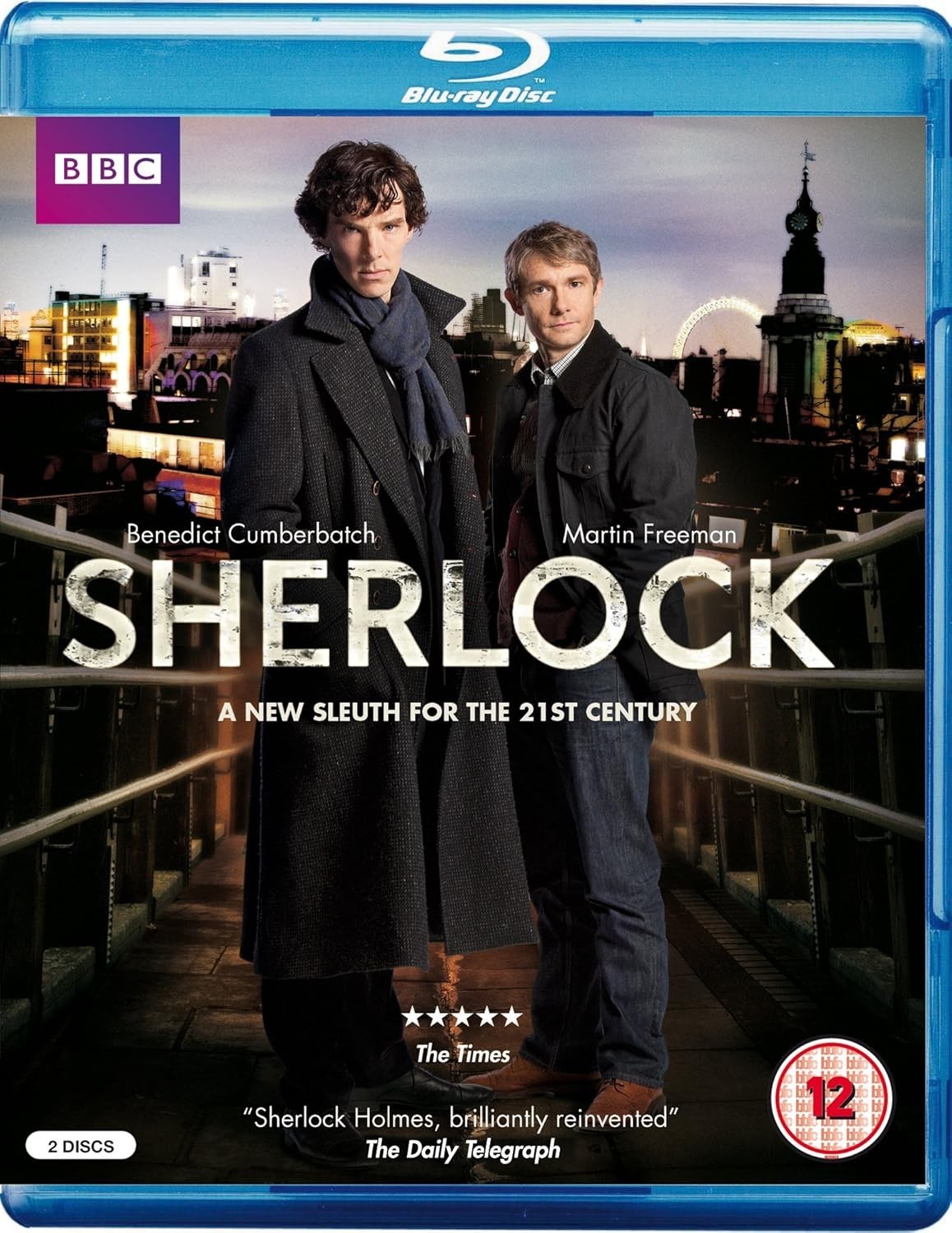 Sherlock Holmes Series 1 - Benedict Cumberbatch (BBC) - NEW All Regions Blu-Ray