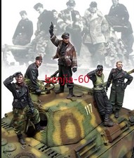1/72/48 Figures WW2 German TANK GROUP soldier Battlefield 5 unpainted 3D Printed