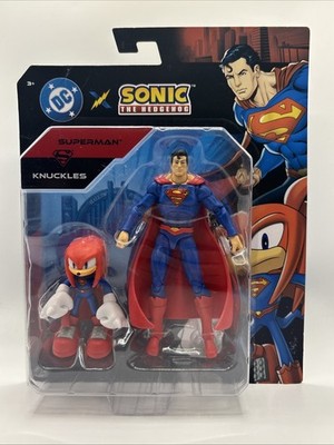 DC x Sonic the Hedgehog Superman & Knuckles Action Figure Jakks 2-Pack-Crossover