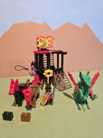 LEGO Castle 6056 Dragon Wagon 100% Complete w/ Instructions