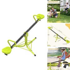 Iyoyo Teeter Totter Seesaw Kids Children Ages 3-8,360 Spinning Seesaw Outdoor