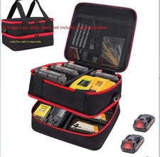 Battery Storage Case for Milwaukee M18/12 Batteries Box Holder Tool Carrying Box