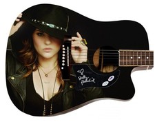 Shelly Fairchild Signed 1:1 Signature Edition Graphics Photo Guitar
