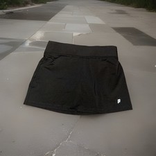 PRINCE Skort Girls Size XS 6/7 Black Tennis Match Core NEW