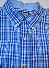 CHAPS EASY CARE SHORT SLEEVE CASUAL DRESS SHIRT XL (#10-211)