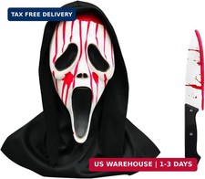 Scary Ghost Mask,skull horror movie full head mask, Halloween Face Mask,latex,hi
