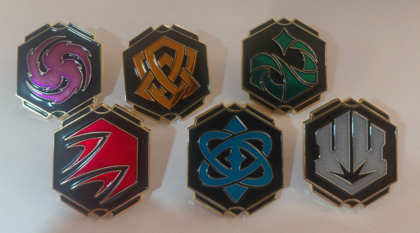 Disney Lorcana - All 6 Colors Ink Pins
