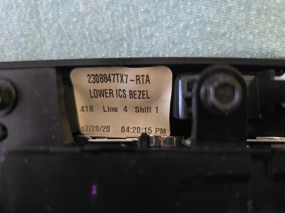 2022 Jeep Gladiator / Jeep Wrangler Dash Instrument Panel all the switches. - Image 4 of 4