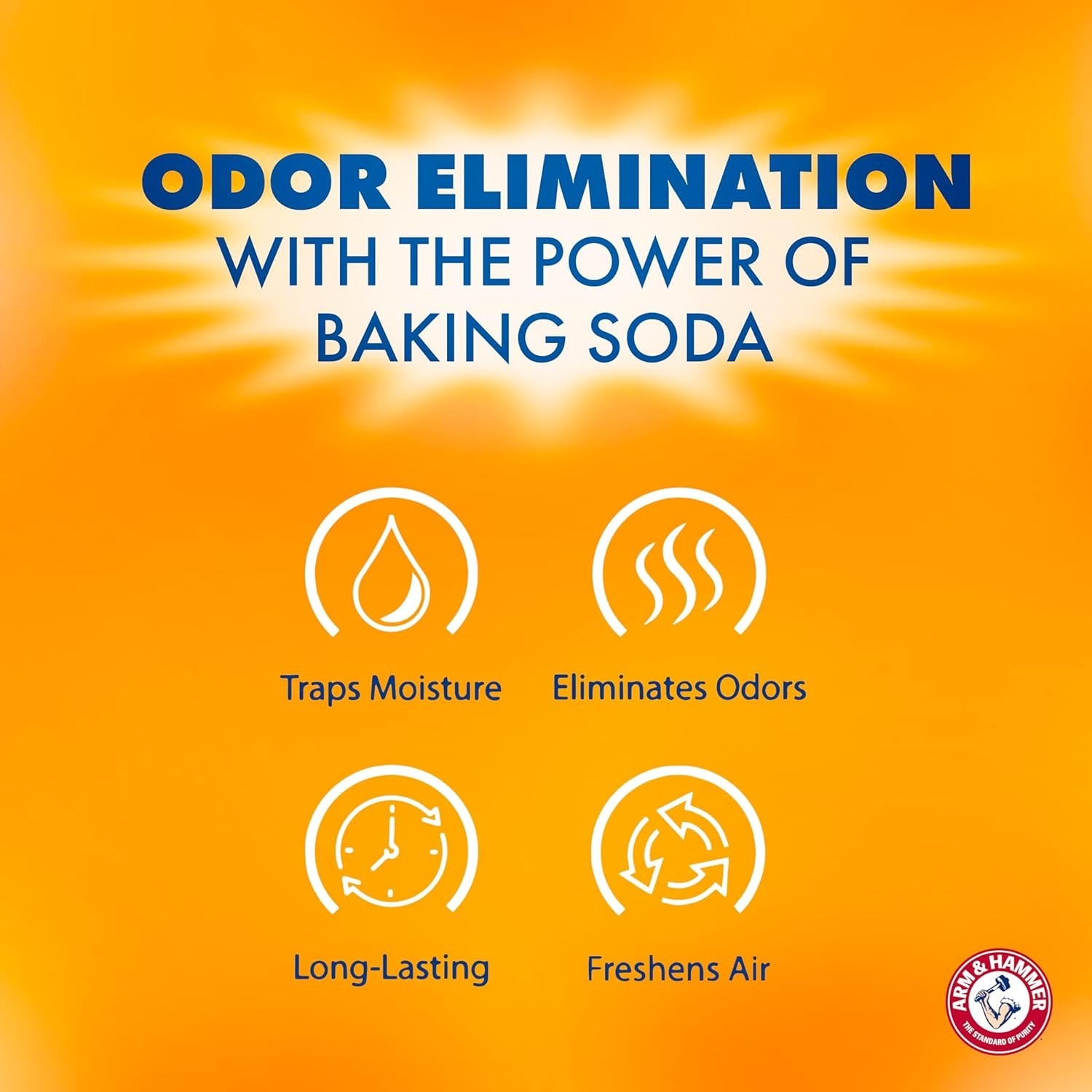 6-Pack Hanging Moisture Absorber & Odor Eliminator Bags - Long-Lasting Freshness