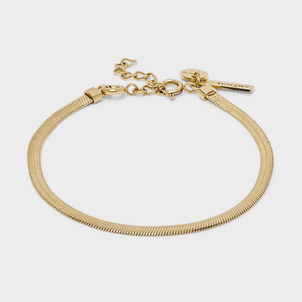 Hey Harper Waterproof Nassau Bracelet - Gold