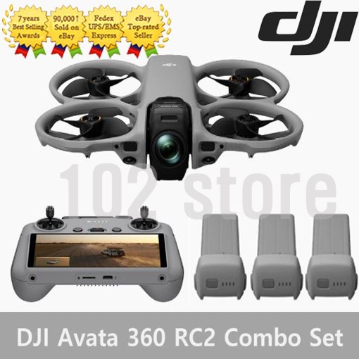 DJI Avata 360 Fly More Combo FPV 8K Drone (RC 2 + 3 Battery) | eBay