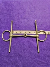 Vintage horse snaffle bit full cheek 5"