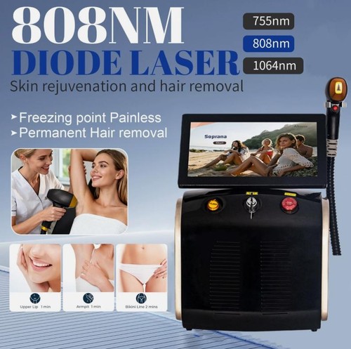 Professional Hair Removal Machine Diode Laser Permanent Skin Rejuvenation Beauty