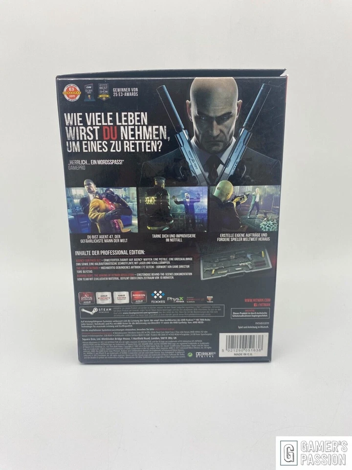 🔥Hitman: Absolution - Professional Edition • PC • NEU • NEW • z. Teil SEALED🔥 - Bild 2 von 4