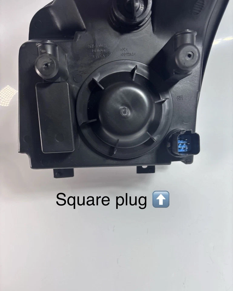 Headlight Passenger  Side Headlamp For 2010 2011 2012 2013 Ford Transit Connect - Image 2 of 4