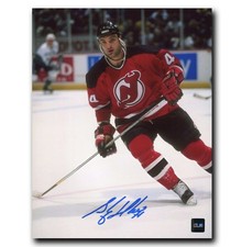 Stephane Richer New Jersey Devils Autographed Skating 8x10 Photo NO TARIFFS
