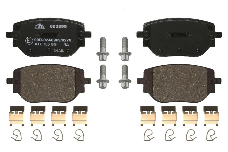✅Fits ATE 13.0460-3896.2 Brake Pad Set, disc brake 13.0460-3896.2 Br ⭐UK Seller⭐