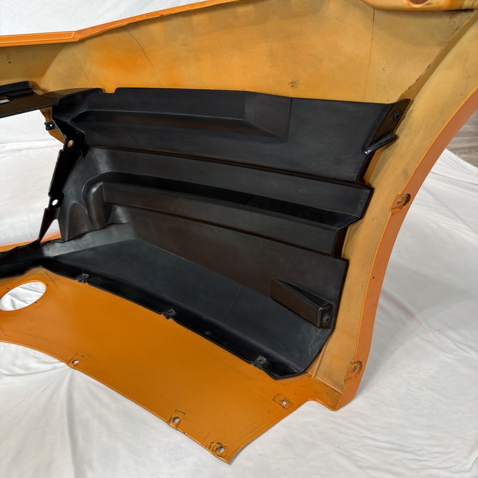 Lamborghini Gallardo Coupe, Spyder, Front Bumper Cover, P/N 400807437 Oem Orange