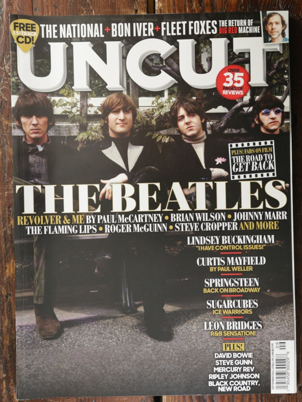UNCUT MAGAZINE Take 292 SEPTEMBER 2021 The Beatles CURTIS MAYFIELD Bowie Used