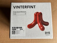 IKEA Vinterfint Gustav Westman Kerzenhalter Tischleuchte LIMITIERT NEU OVP rot