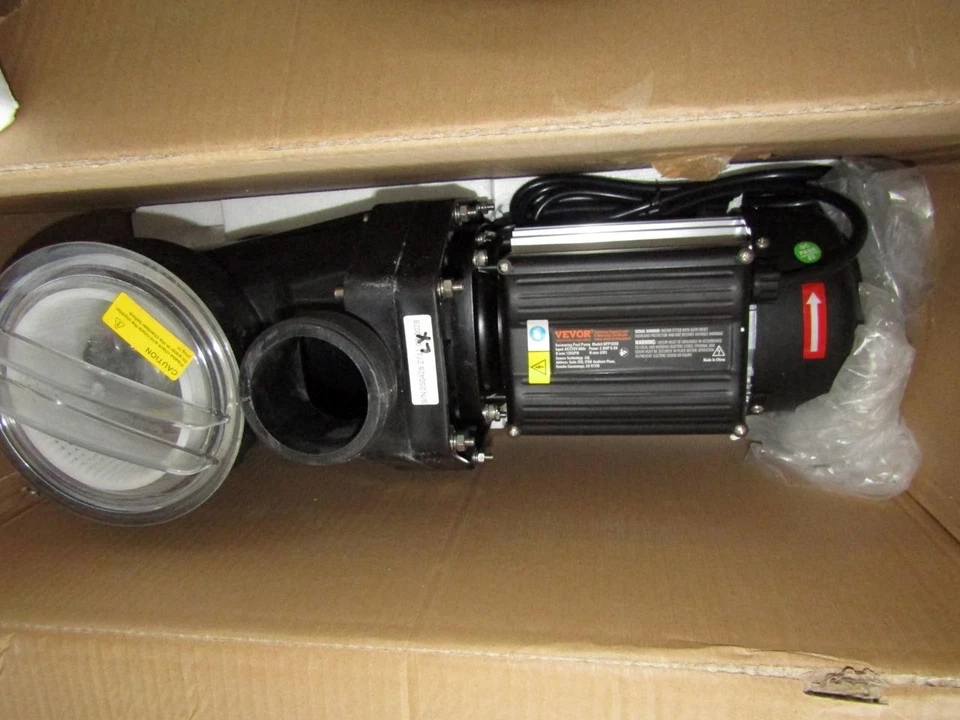 VEVOR In/Above Ground Pool Pump, 2 HP, Self Priming Single Speed Pool spa pump - Image 3 of 4
