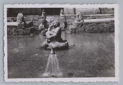 Salzburg 1939 - Fountain Hellbrunn Palace - Old Photo 1930s