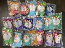 2000 McDonalds TY Teenie Beanie Babies Complete Set 1-18 New In Package Vintage