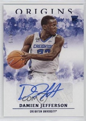 2021 Chronicles Draft Picks Origins Rookie Blue /75 Damien Jefferson Auto 1ly0