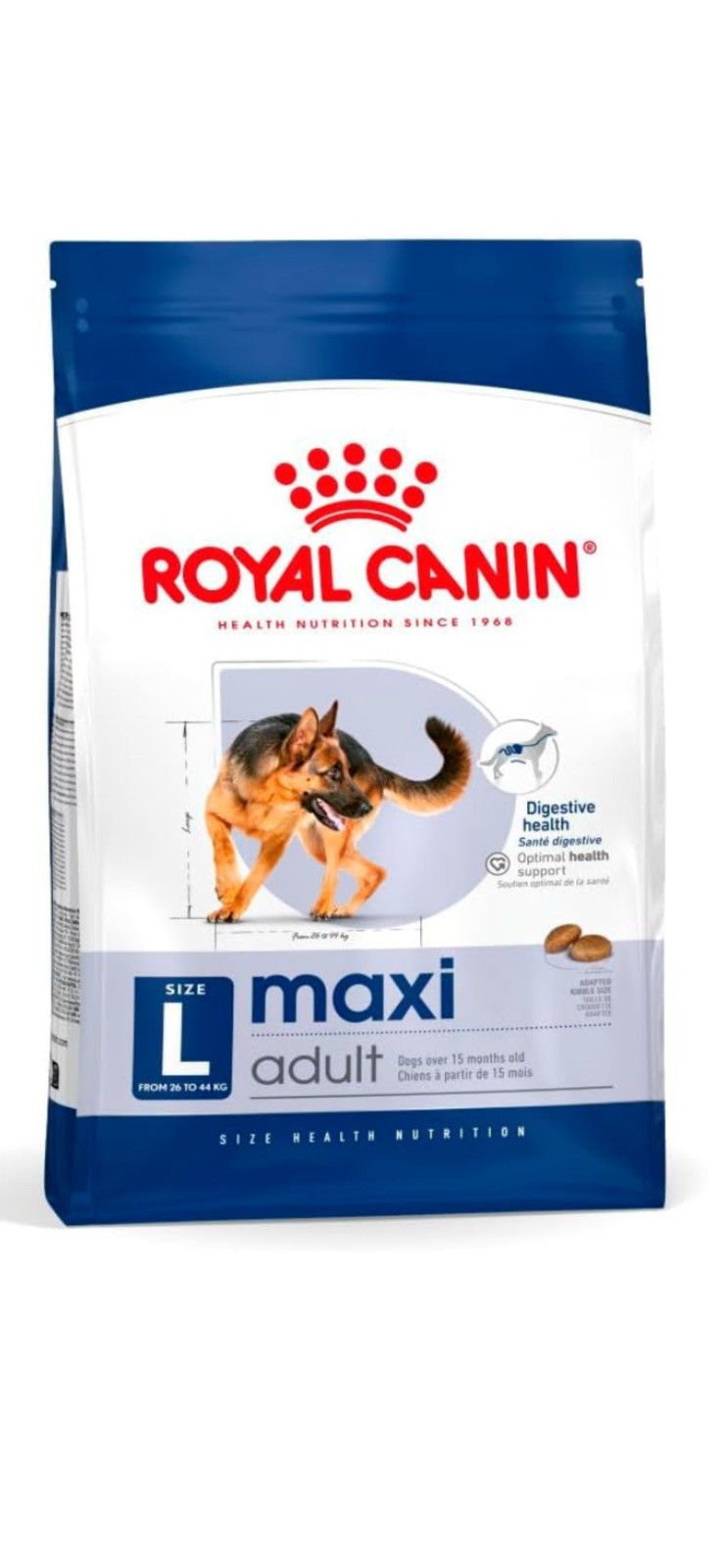 Royal Canin Maxi Adult Alimento Per Cani di Taglia Grande (26 - 44 kg) - 15 kg