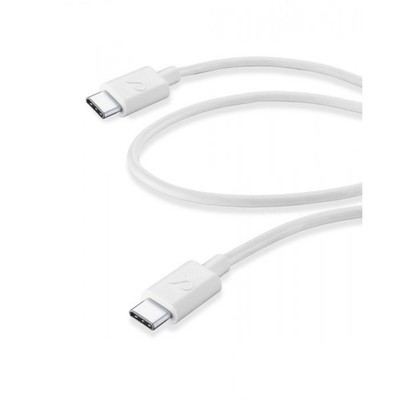 CELLULAR LINE USBDATA06USBC2CW USB-C Kabel Auf USB-C 60cm Weiß