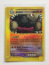 Golem 14/165 Reverse Holo Rare Expedition Base Set 2002 on eBay