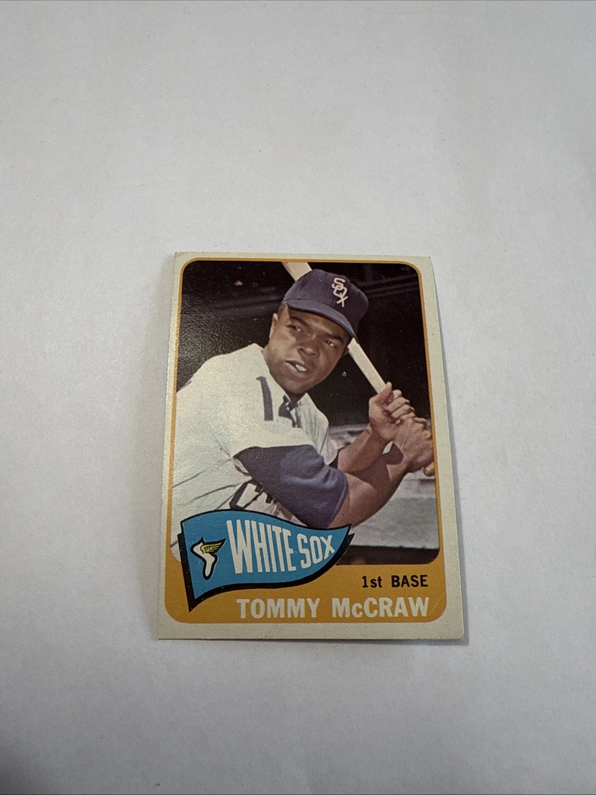 1965 Topps #586 Tommy McCraw. EX
