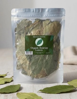 Bio Premium Qualität getrocknete Soursop Blätter, Soursop Tee - Kostenloser UK Versand