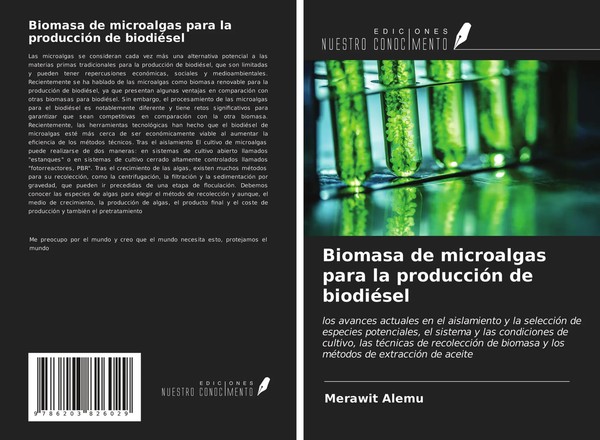 Merawit Alemu | Biomasa De Microalgas Para La ProduccióN De BiodiéSel | Buch-image