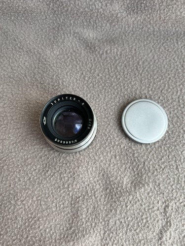 KMZ Jupiter-8 50mm f/2 USSR Lens for Zorki Leica FED M39 LTM SCREW #6666605 - Picture 4 of 22
