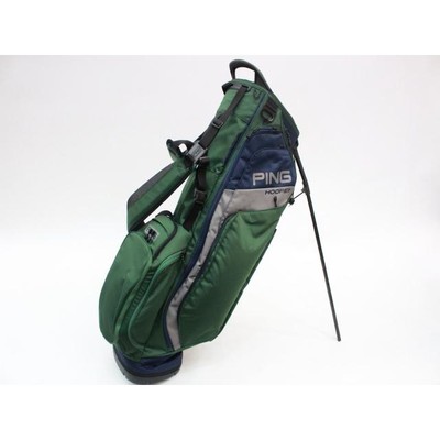 PING Golf Hoofer Stand Bag 2025 Dark Green/Grey/Navy 2.6kg