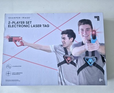 NEU Sharper Image 2 Spieler elektronisches Lasertag Set l verpackt & unbenutzt tolles Geschenk!
