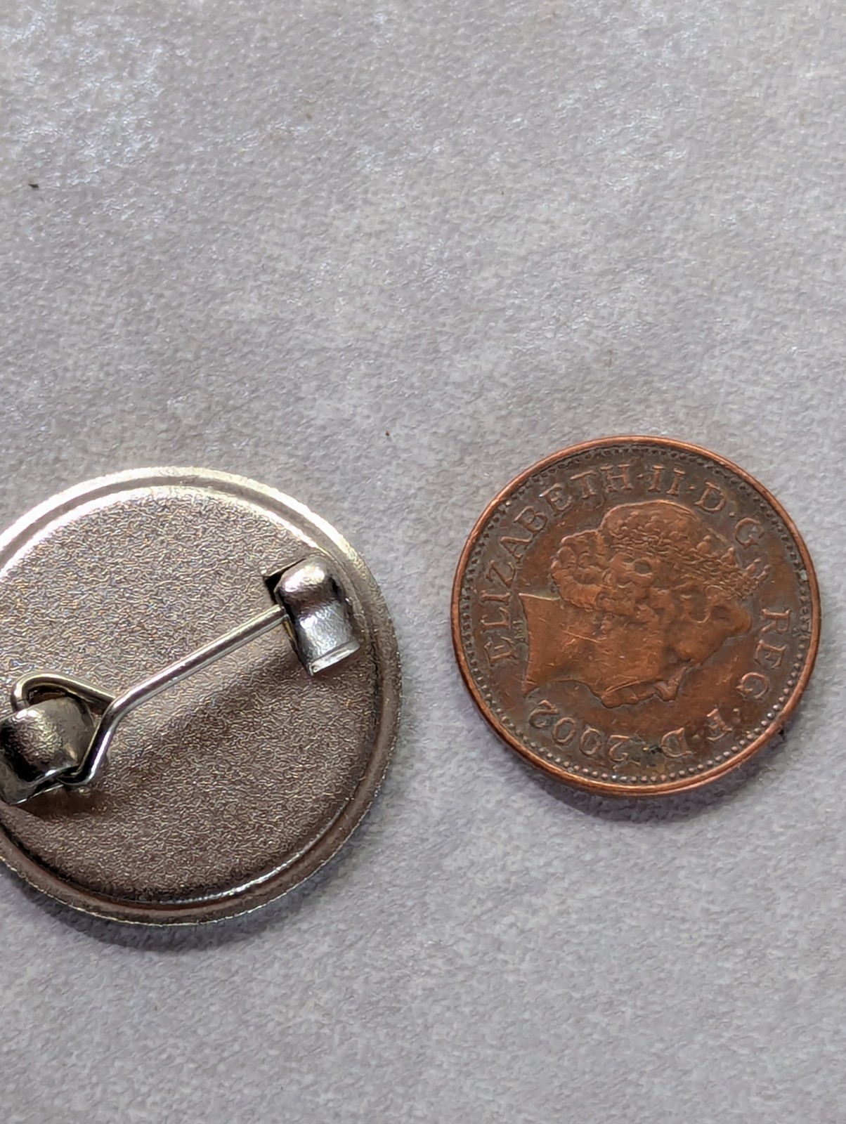 Vintage 80's Rush Pin Badge Purchased Around 1986 image 4