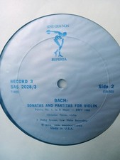 バッハ、モーツァルト レコード3セット バッハ、モーツァルト レコード