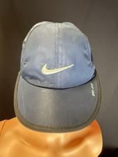 Nike Swoosh Logo Baseball Hat Cap Kids Toddler Unisex navy Hat 2/4T