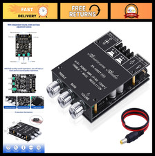 200W HiFi Bluetooth 5.0 Amplifier Board, 2.0 Channel Stereo AMP, USB AUX Inputs,
