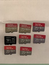 1 X microsd 128 gb