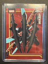 WASP, RED CLAWED 194, 2026 TOPPS CHROME MARVEL, 5/5 BOOKEND!!